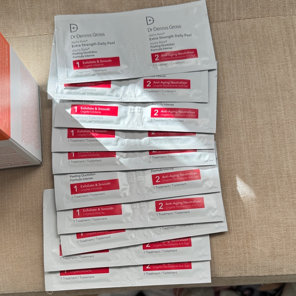 Dr. Dennis Gross Extra Strength Daily Peel- 10 Packages